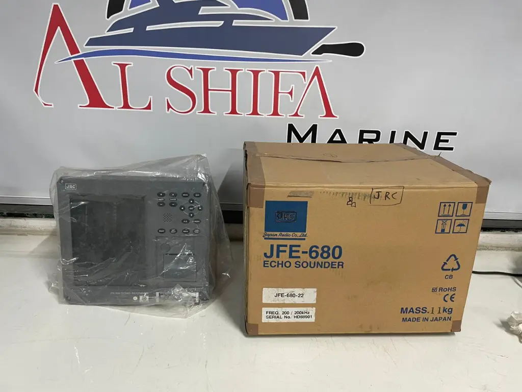 BRAND NEW JRC JFE 680 ECHO SOUNDER FULL SET $4300