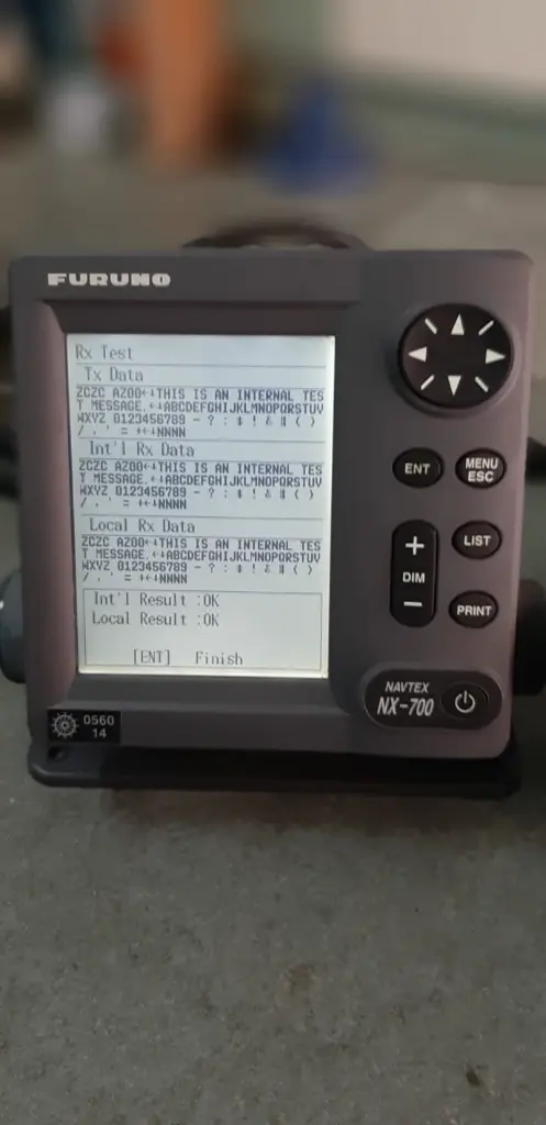 FURUNO NX 700B NAVTEX $750