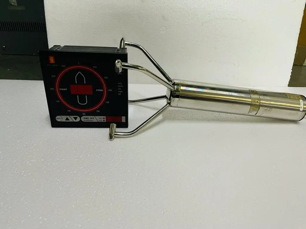 GILL WIND SENSOR WITH KONGSBERG OMC 139 DISPLAY ULTRASONIC ANEMOMETER $1750