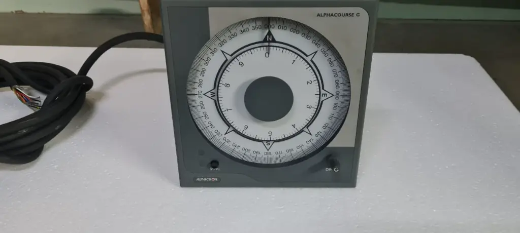 ALPHATRON ALPHACOURSE G MKR 051 REPEATER FOR GYRO COMPASS $1100