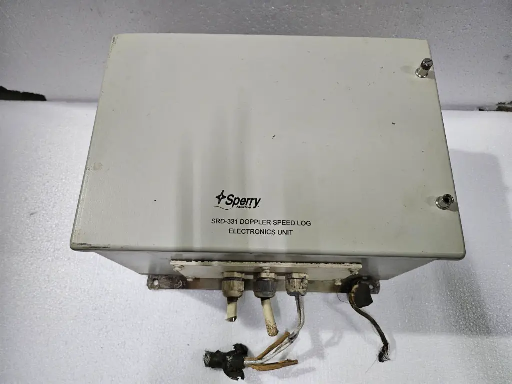 SPERRY MARINE SRD 331 DOPPLER SPEED LOG ELECTRONIC UNIT $1200