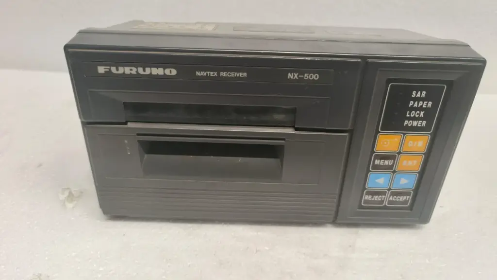FURUNO NX 500 NAVTEX RECEIVER COMPLETE SET $500