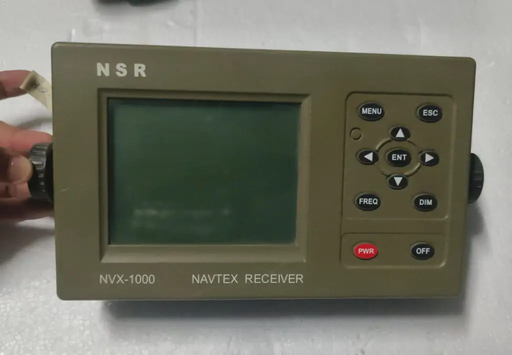 NSR NVS-1000 NAVTEX RECEIVER DISPLAY $400