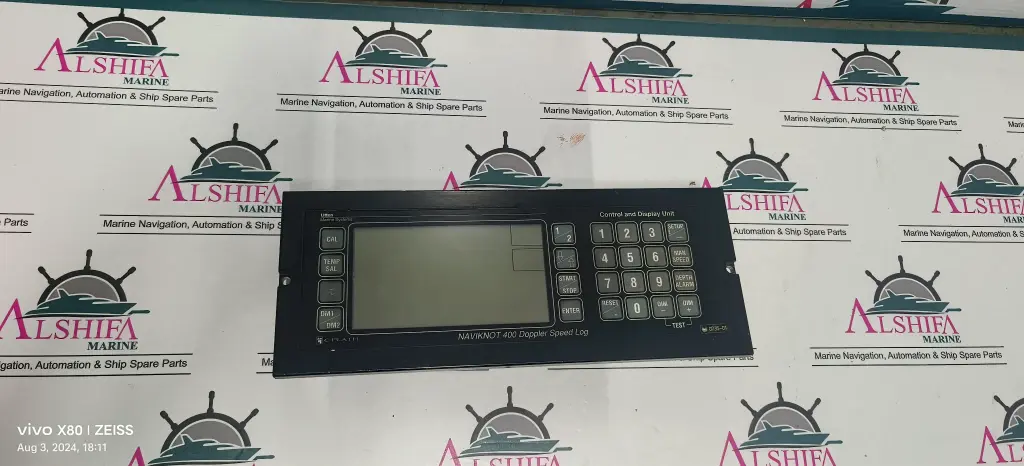 LITTON MARINE NAVIKNOT 400 DOPPLER SPEED LOG DISPLAY $400