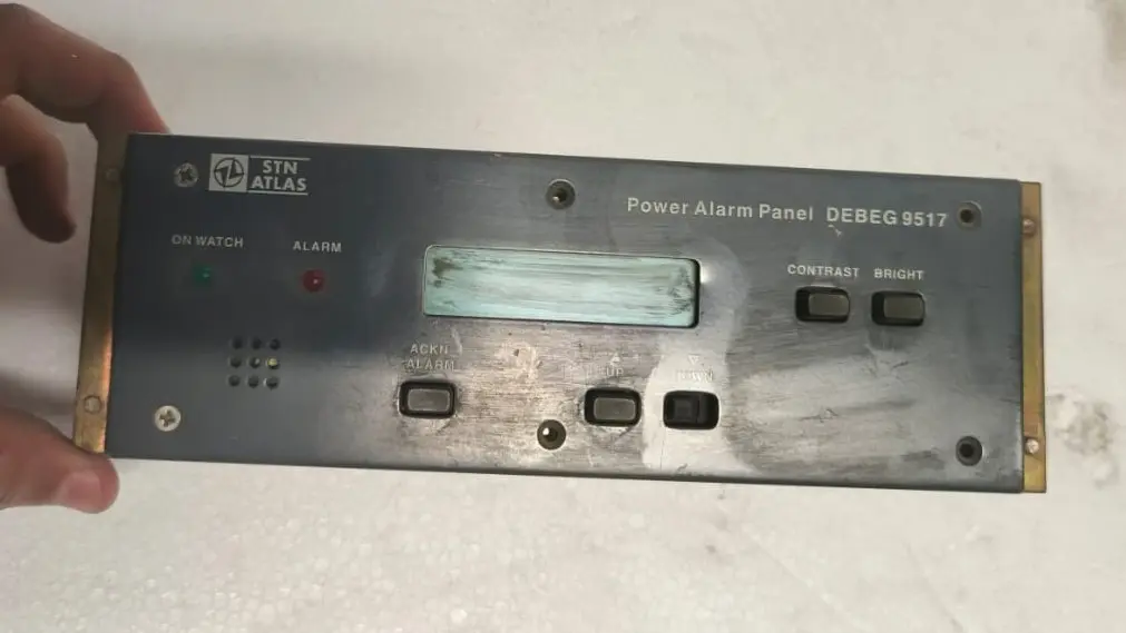 SAM ELECTRONICS POWER ALARM PANEL DEBEG 9517 (STN ATLAS MARINE) $360