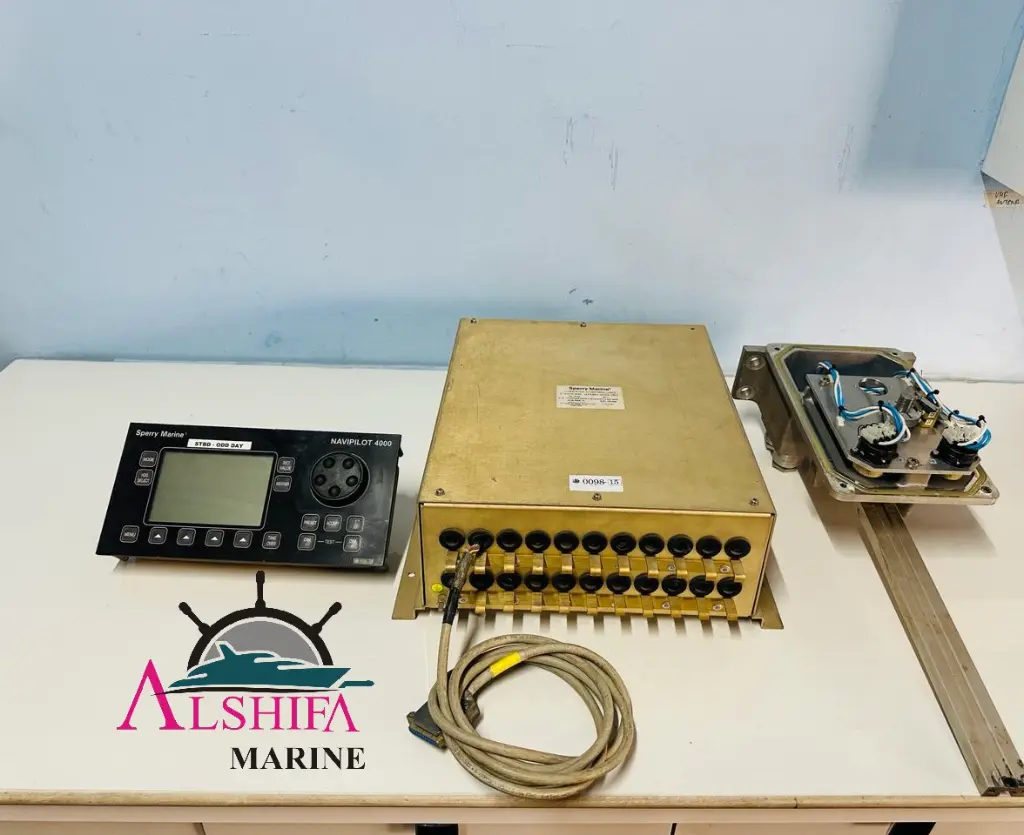 SPERRY MARINE NAVIPILOT 4000 AUTOPILOT COMPLETE SET $1800