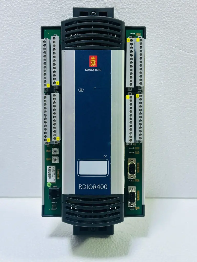 KONGSBERG RDIOR400 REMOTE MULTIPURPOSE I/O MODULE 600950 REV.3.1.1.