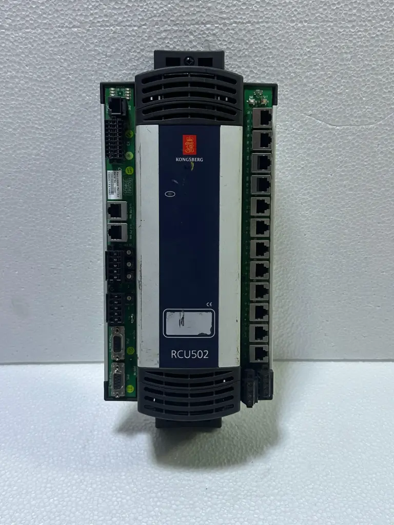KONGSBERG RCU502 REMOTE MULTIPURPOSE I/O MODULE 330924 REV.1.4.4