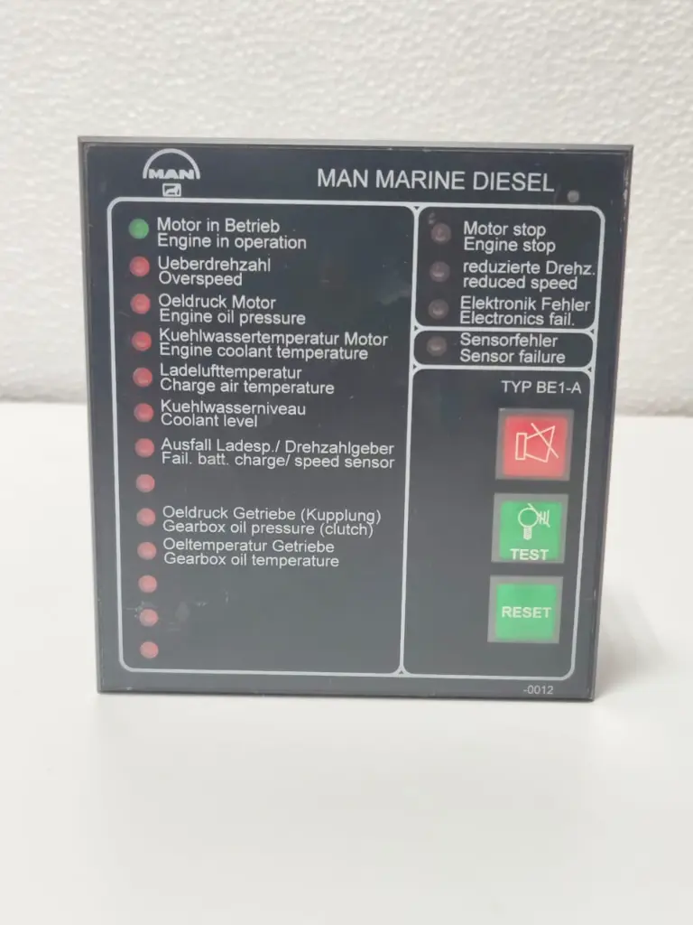 MAN MARINE BE1-IO ENGINE CONTROLLER MODULE REF-NO/51.27720-7003 Please note this is refurbished equipment with a 3-month warranty. 
