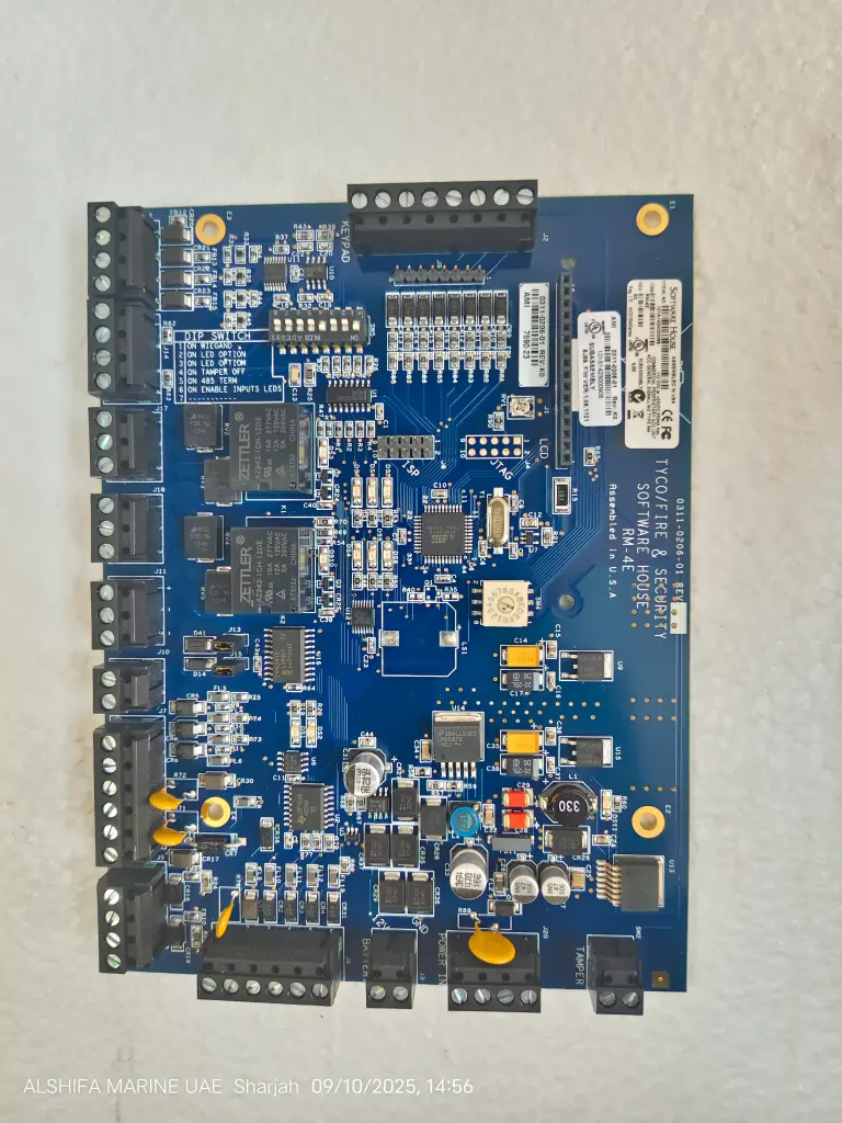TYCO FIRE & SECURITY TERMINAL BOARD LM-32ET /1636.201 VER-3