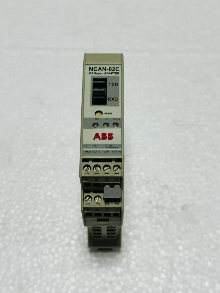 ABB NCAN-02C 64527932 REV-FSUPPLY VOLTAGE MODULE