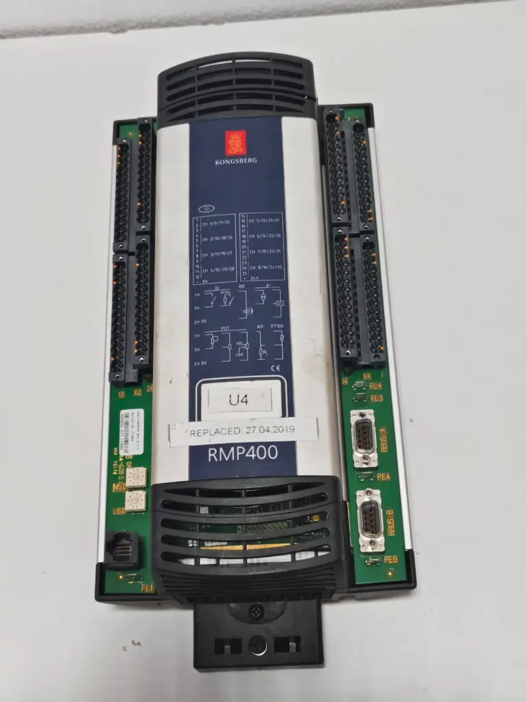 KONGSBERG RMP400 REMOTE MULTIPURPOSE I/O MODULE 600950 REV 3.1.1