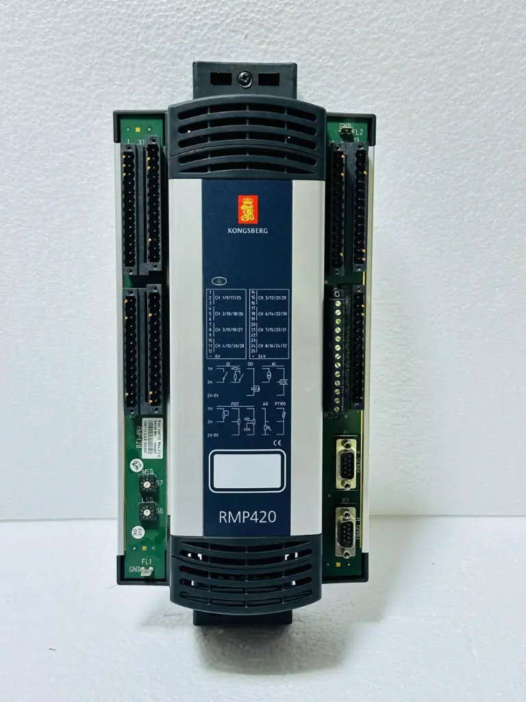 KONGSBERG RMP420 REMOTE MULTIPURPOSE I/O MODULE 306712 REV.2.5.0 Please note this is New equipment with a 3-month warranty. 