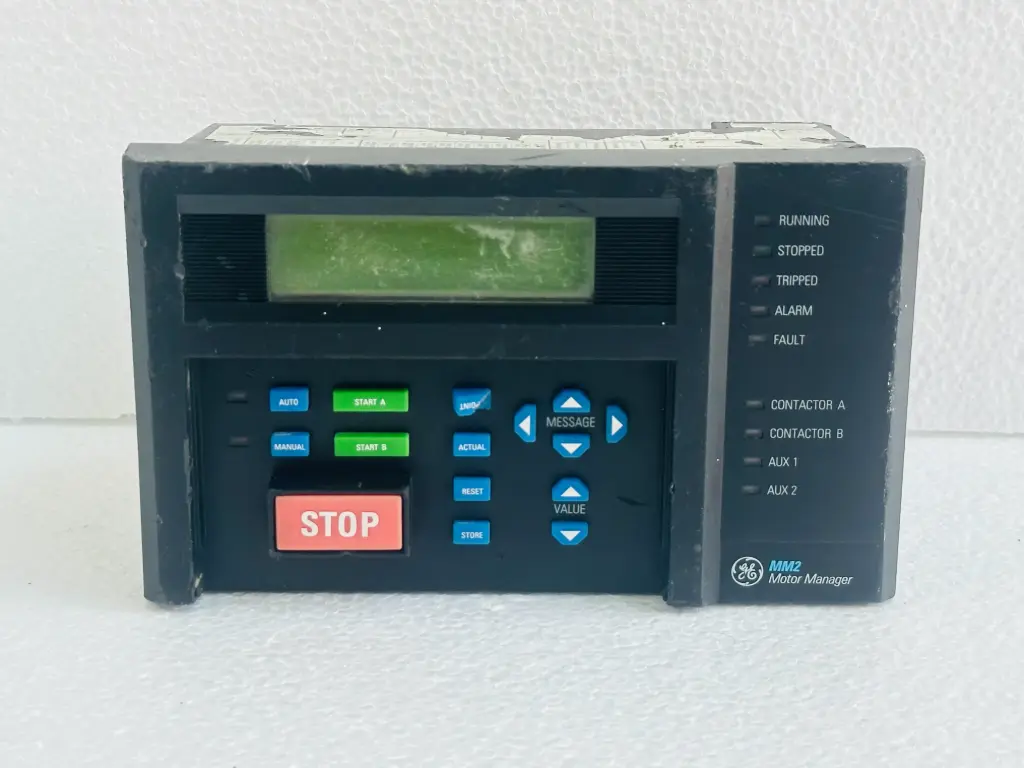 GE MULTILIN MOTOR MANAGER II MMII-PD-1-2-240 INTELLIGENT MCC CONTROLLER