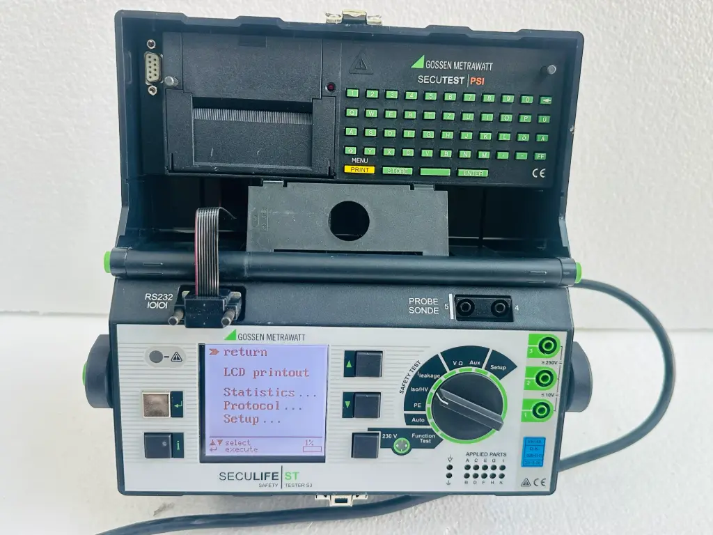 GOSSEN METRAWATT SECULIFE ST TESTER S3