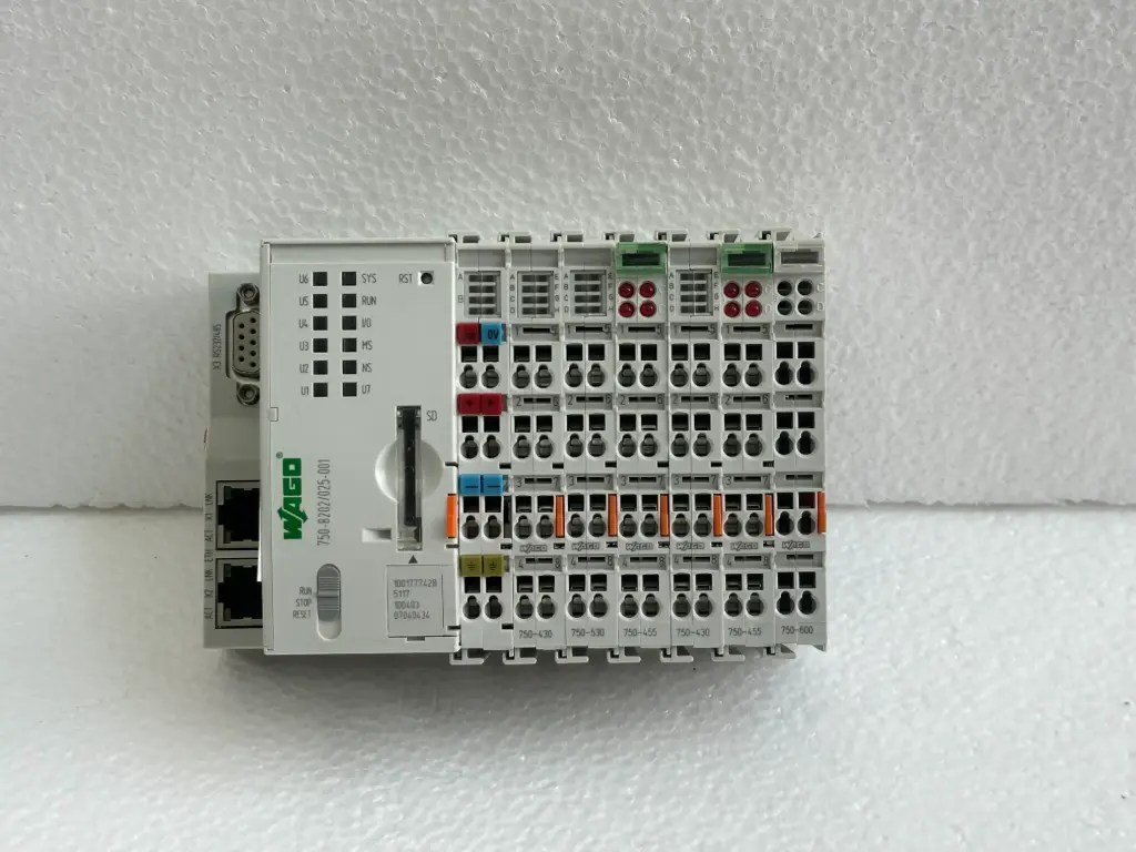 WAGO 750-8202/025-001/750-530/(X2)750-455/(X2)750-430/750-600 END MODULE
