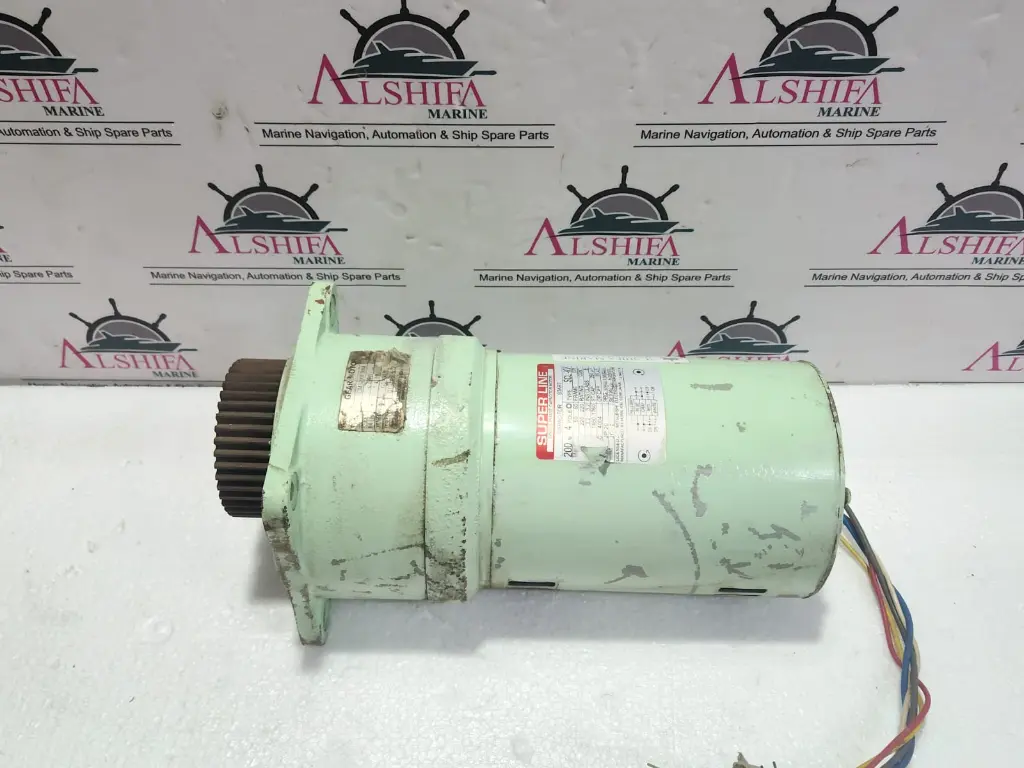 JRC JMA-9932 SCANNER GEAR MOTOR 220V 1-PHASE $1200