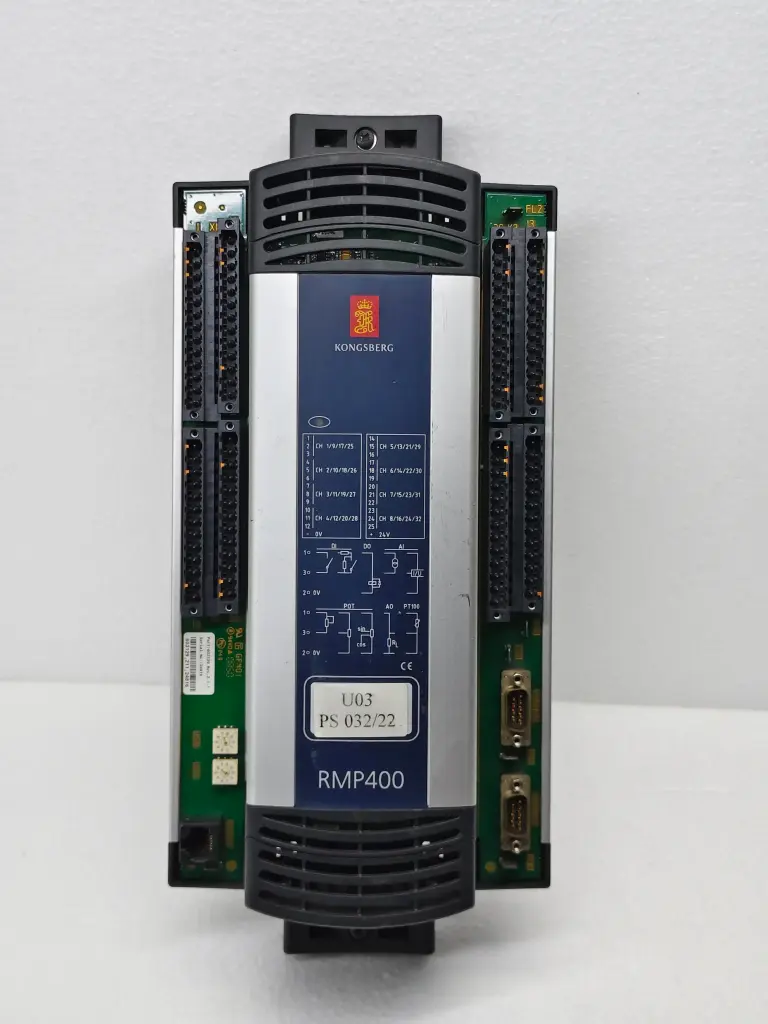KONGSBERG RMP400 REMOTE I/O MODULE P/N 603129 REV.2.1.1 $795