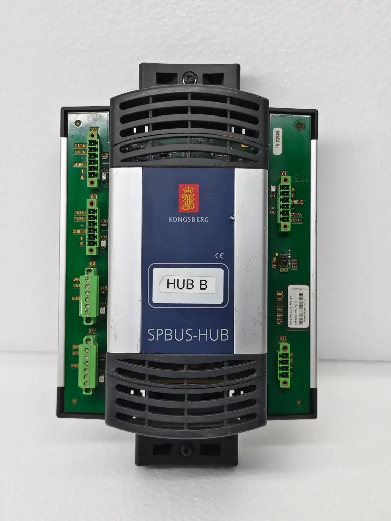 KONGSBERG SPBUS-HUB REMOTE I/O MODULE P/N 600309 REV. B1 $695