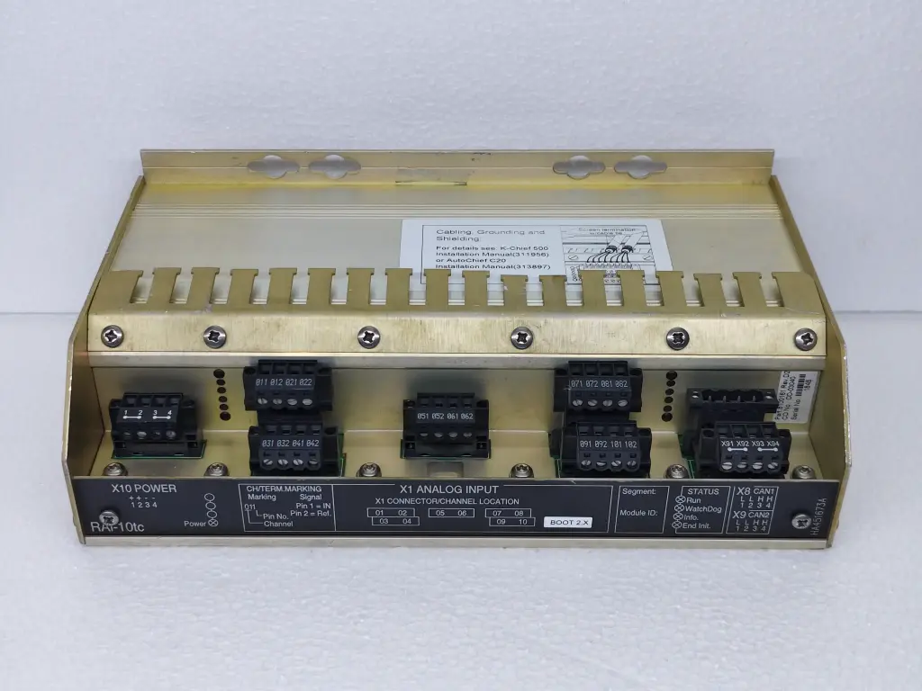 KONGSBERG REMOTE ANALOG INPUT MODULE RAI-1 OTC P/N 8100161 REV. D2 $1995