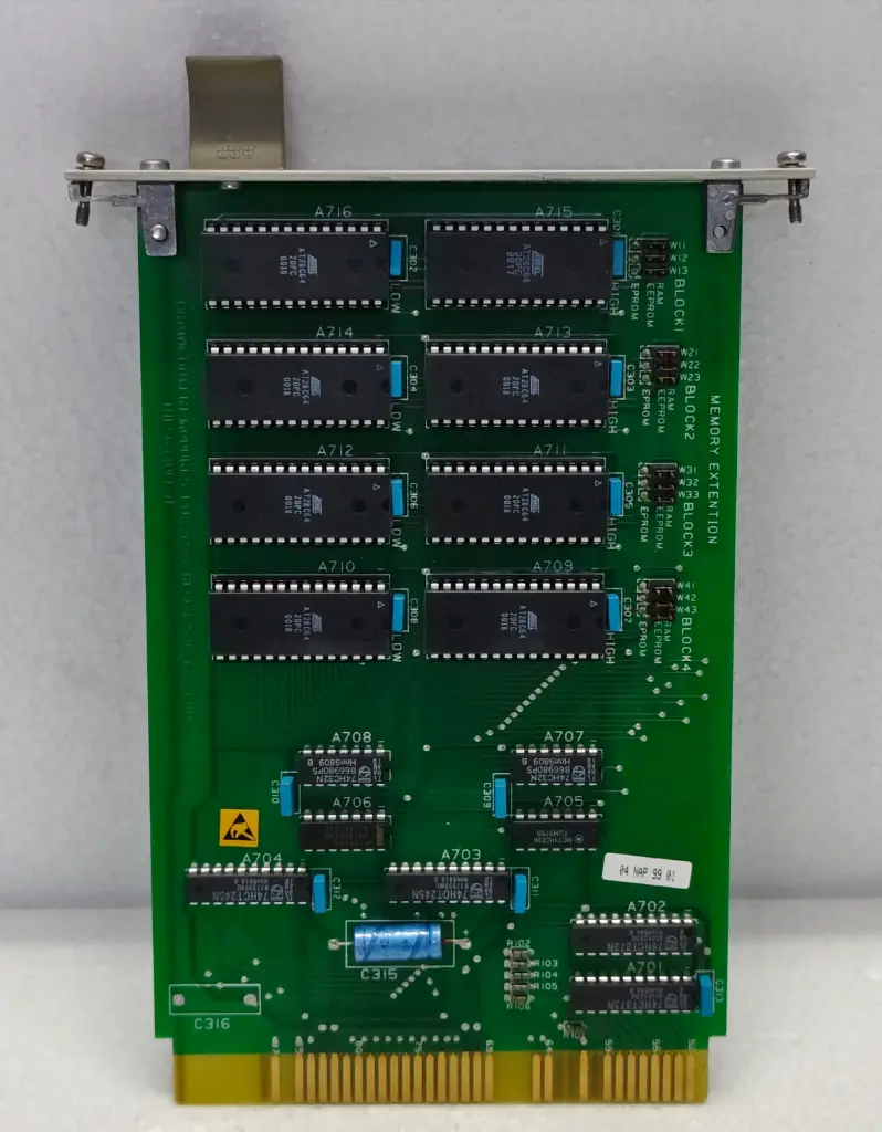 BROWN BOVERI MODURES TYP:YS92 HESG 435463P2 AEND MEMORY $795