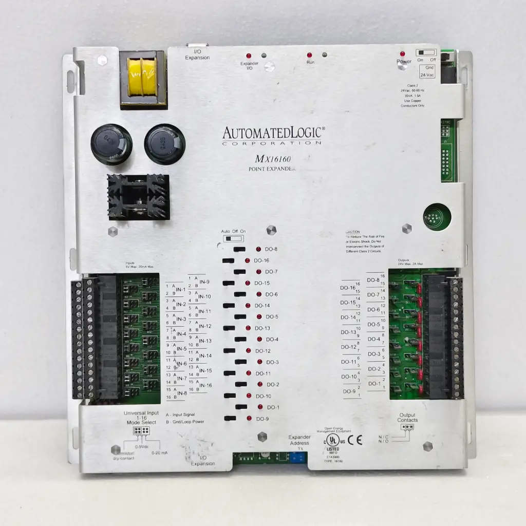 AUTOMATED LOGIC MX16160 POINT EXPANDER MODULE REV.4 $695
