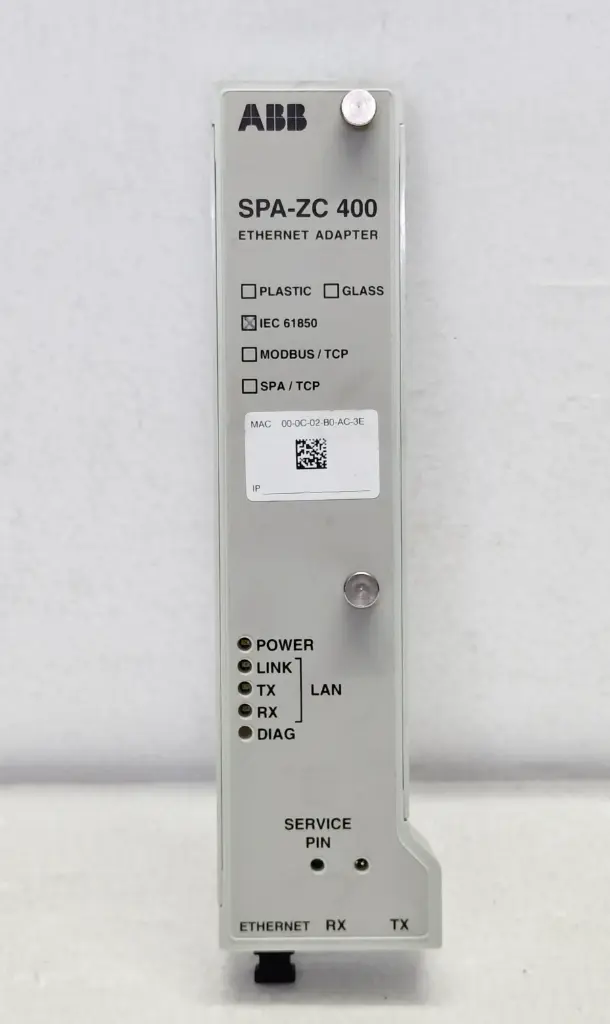 ABB SPA-ZC 400 ETHERNET ADAPTER REV.C2.1 $995