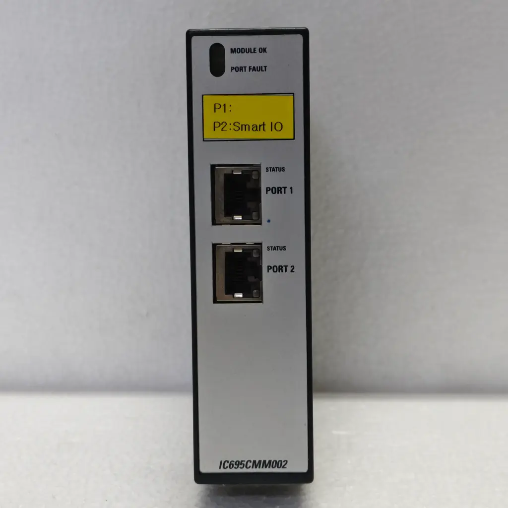 GE FANUC IC695CMM002-AD SERIAL COMMUNICATIONS MODULE $295
