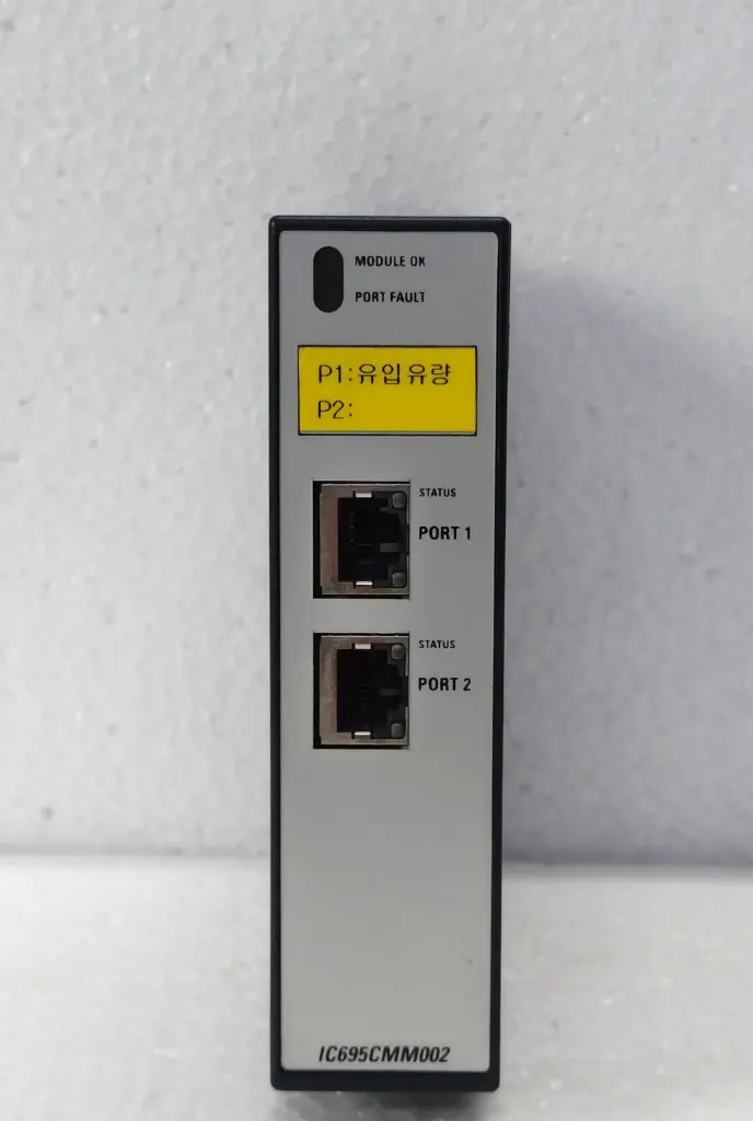 GE FANUC IC695CMM002-BF RX3I 2-CHANNEL SERIAL COMMUNICATIONS MODULE $795