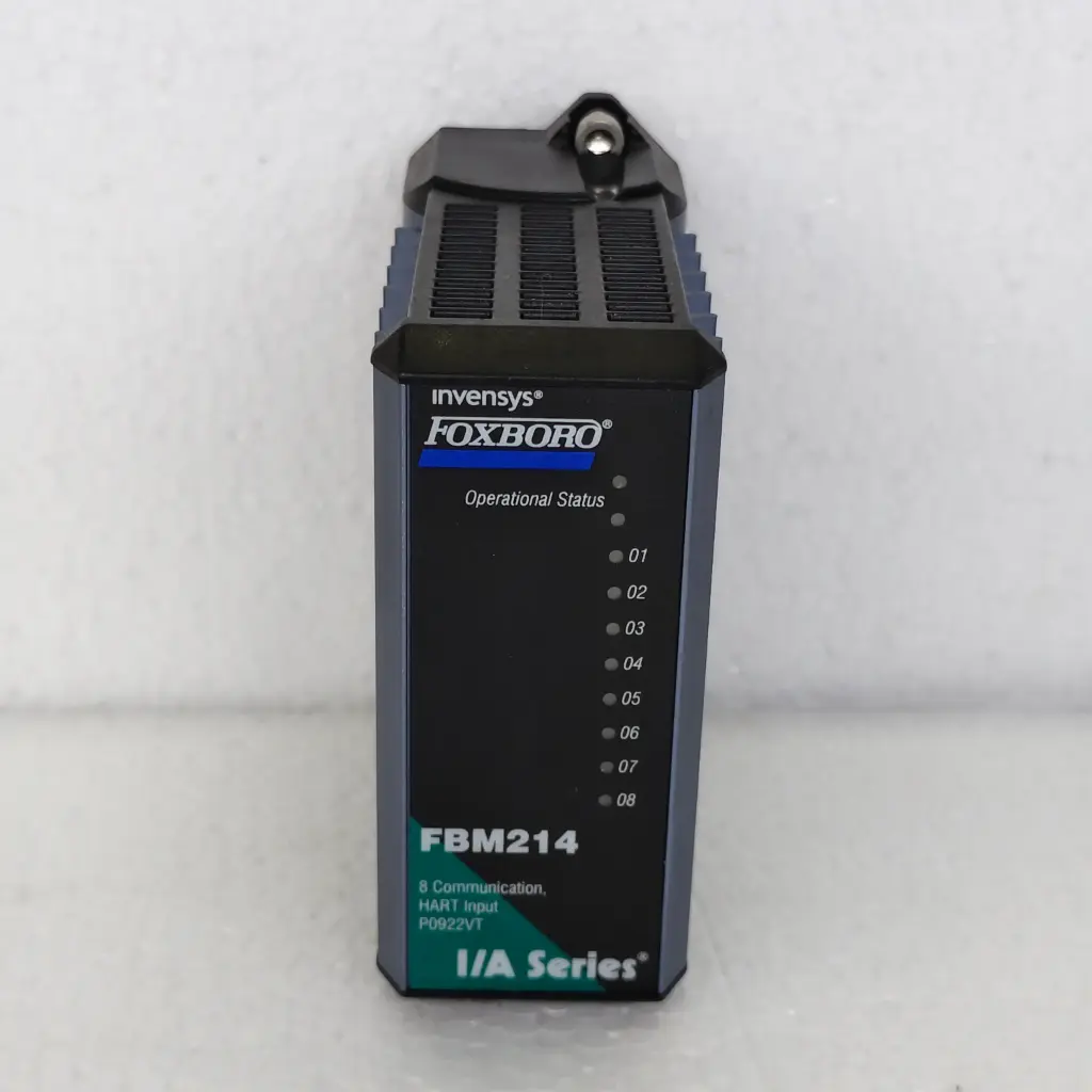 INVENSYS FOXBORO FMB214 HART 8 COMMUNICATION INPUT INTERFACE MODULE P/N: P0922VT