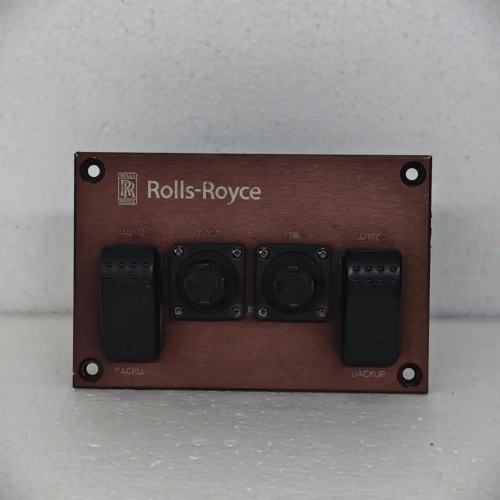 ROLLS-ROYCE WATER JET BACKUP PANEL P/N: 110806-947 $1545