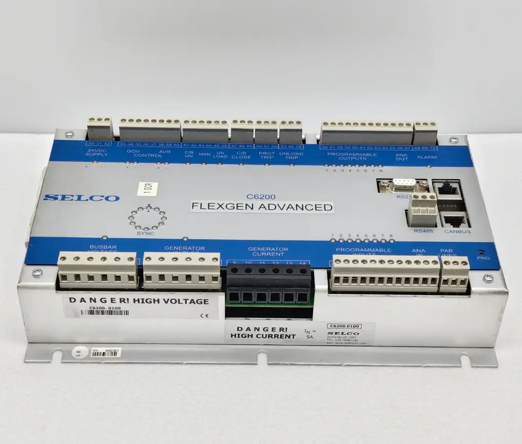 SELCO C6200 FLEXGEN ADVANCED GENERATOR CONTROLLER $1195