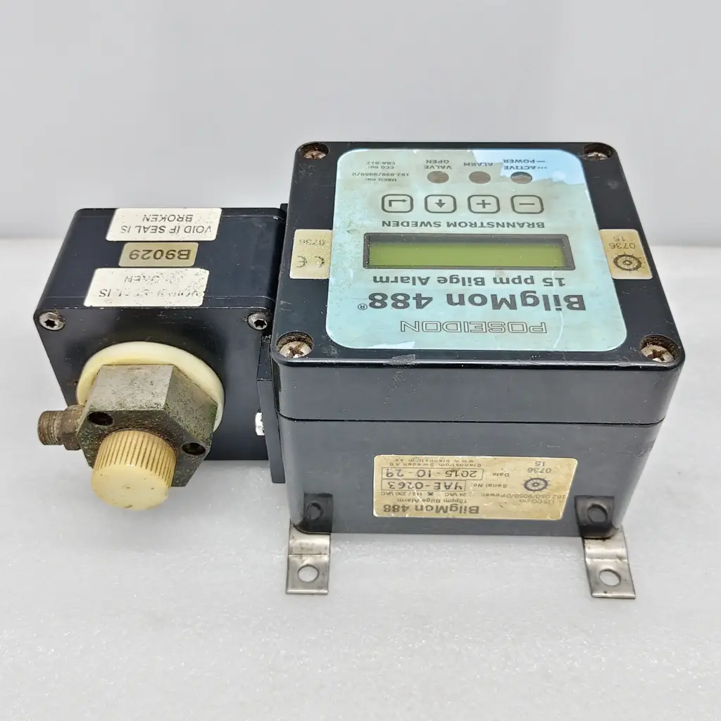 BRANNSTROM BILGMON 488 15PPM BILGE ALARM MONITOR $1345