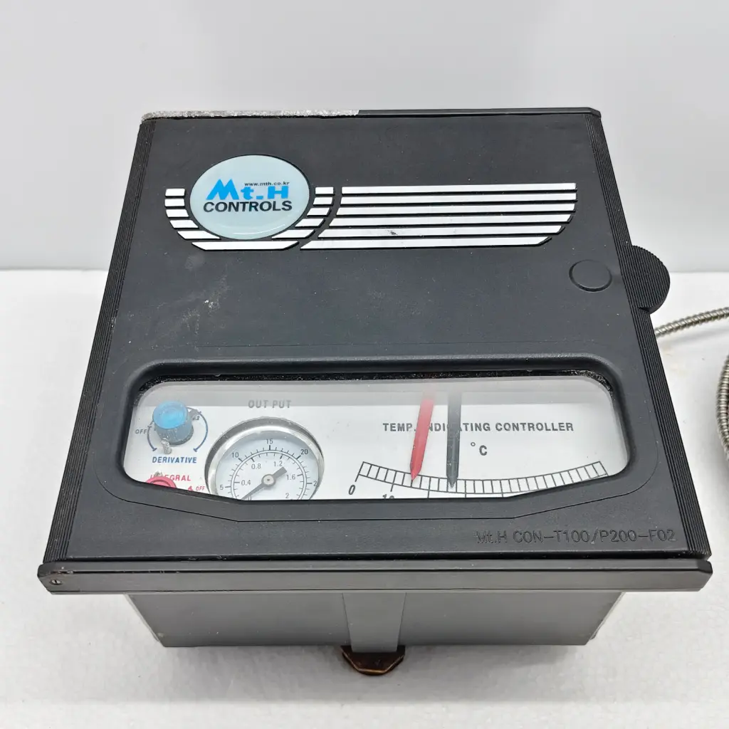 MT.H CON-T100 PNEUMATIC/TEMPERATURE INDICATING CONTROLLER WITH 10 METER CABEL $1595