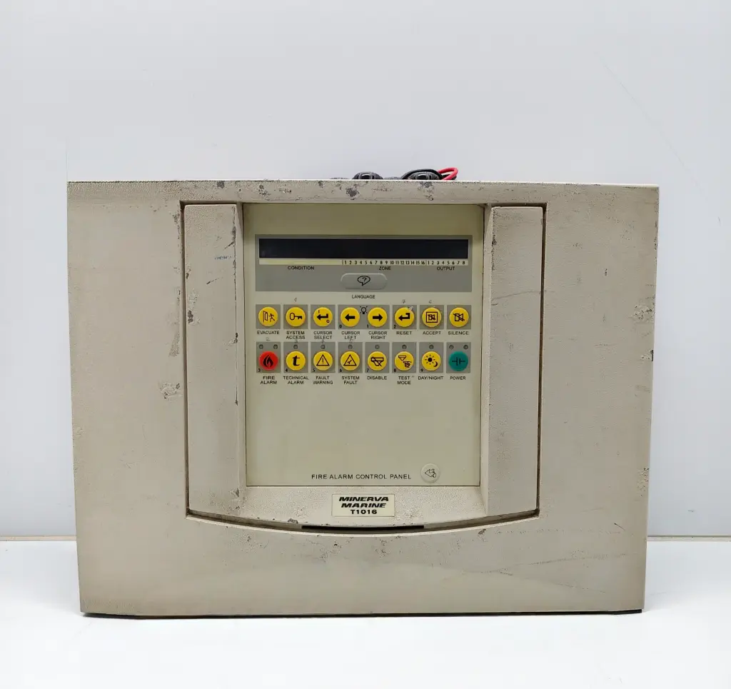 MINERVA MARINE T1016 FIRE ALARM CONTROL PANEL $3495