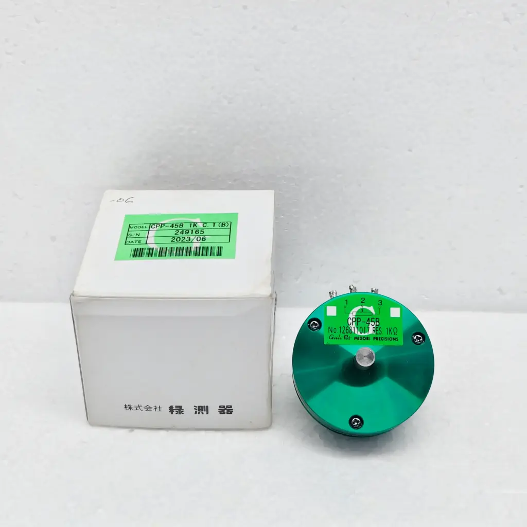 MIDORI PRECISIONS CPP-45B GREEN POT POTENTIOMETER ANGLE SENSOR $ 195
