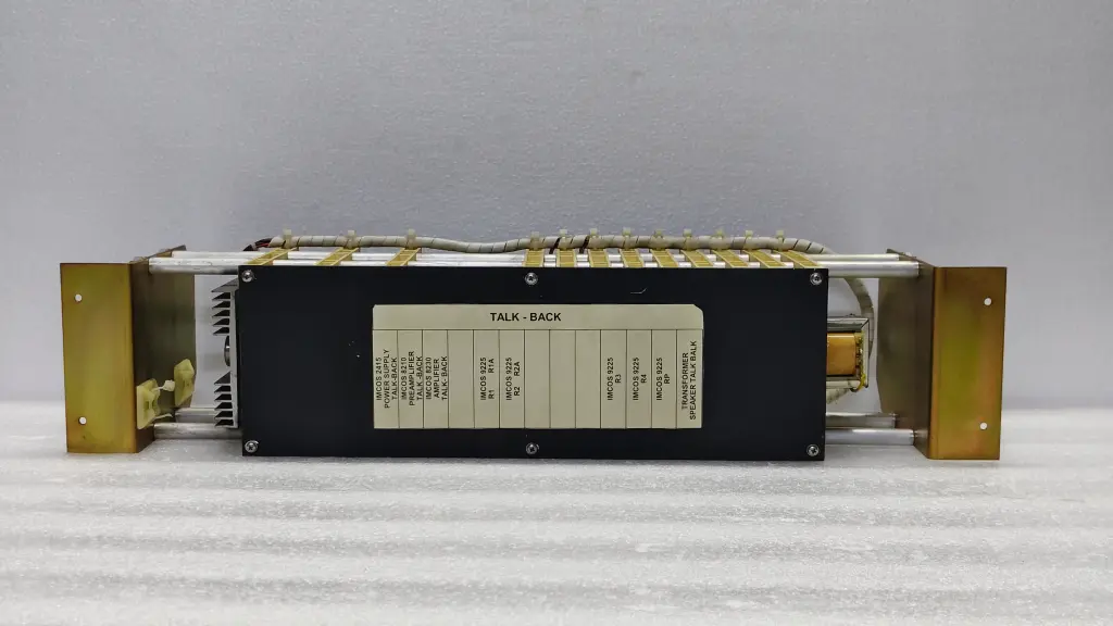 GITIESSE GIROTECNICA IMCOS TALK-BACK SYSTEM COMPONENT RACK $395