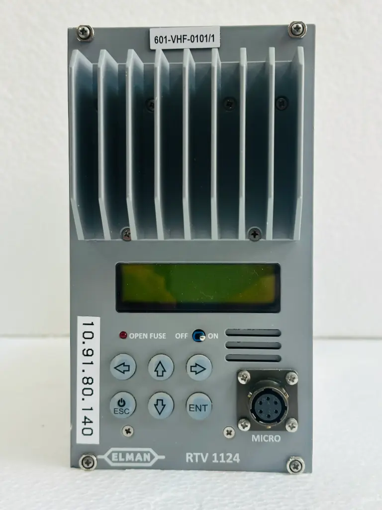 ELMAN RTV 1124 VHFFM IMM TRANSCEIVER $1995