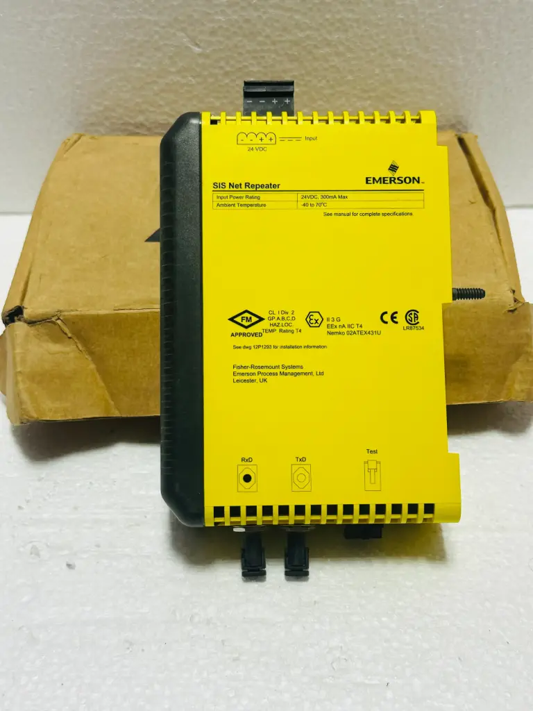 EMERSON KJ2221X1-BA1 SIS NET REPEATER EMERESON DELTA V $495