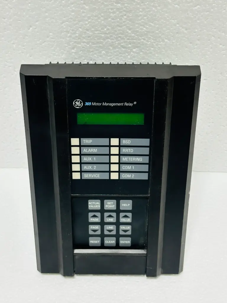 GE 369 MOTOR MANAGEMENT RELAY $1795