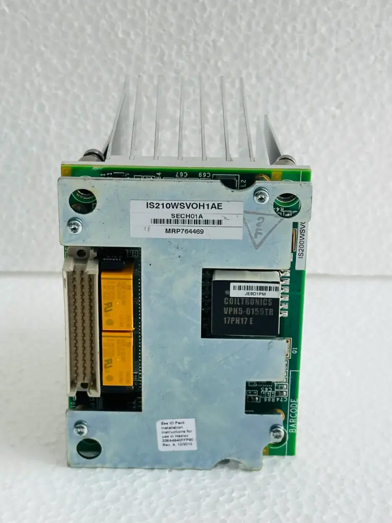 GE IS210WSVOH1AE CIRCUIT BOARD HEAT SINK ASSEMBLY $3295