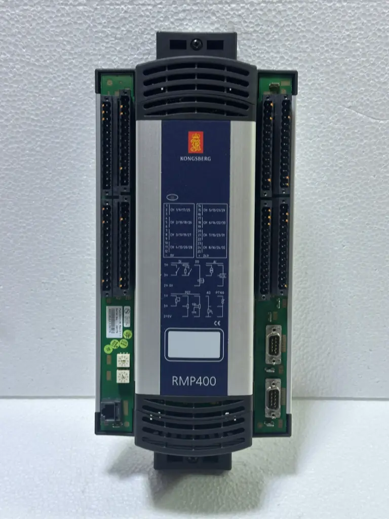 KONGSBERG RMP400 REMOTE MULTIPURPOSE IO MODULE 600950 REV 3.1.1 $1395