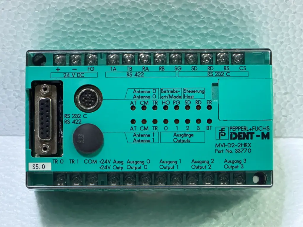 PEPPERL & FUCHS MVI-D2-2HRX CONTROL INTERFACE UNIT 33770 $1995