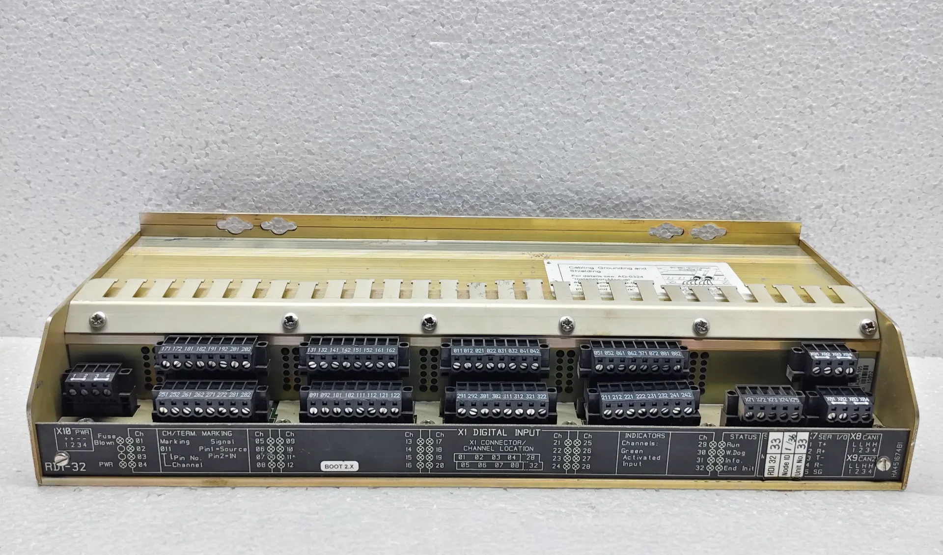 KONGSBERG RDI-32 PN: 8100154 REV: F2
