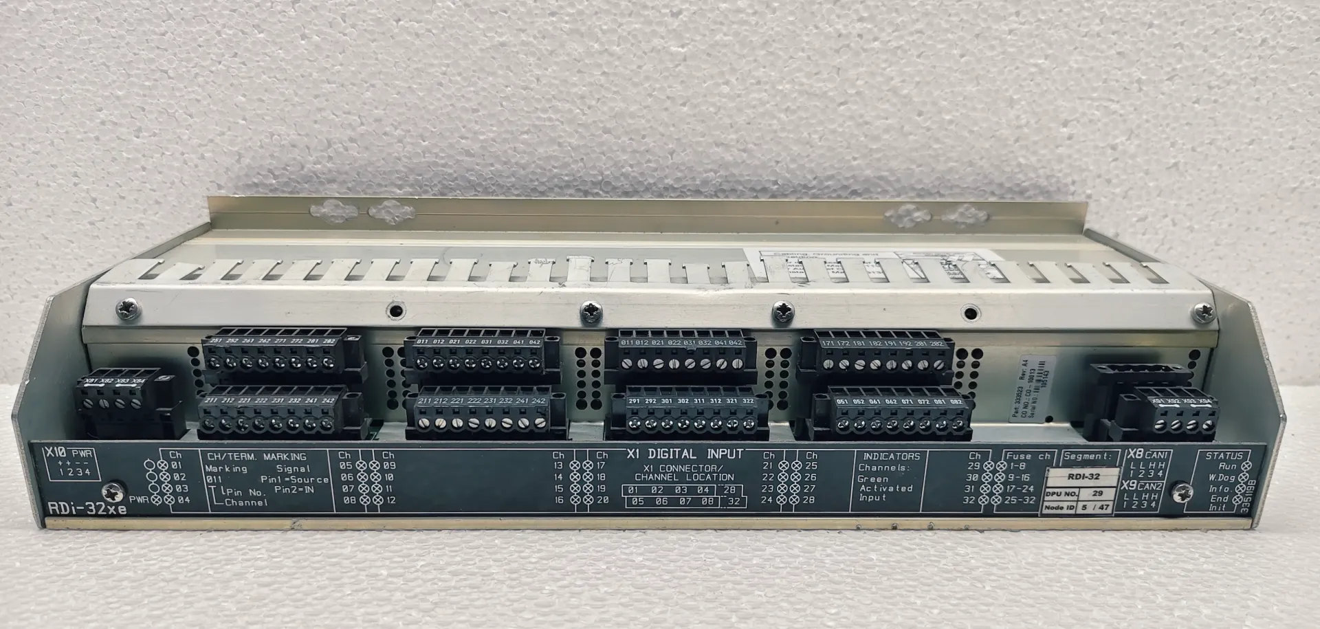 KONGSBERG RDI-32-XE PN: 333523 REV: A4