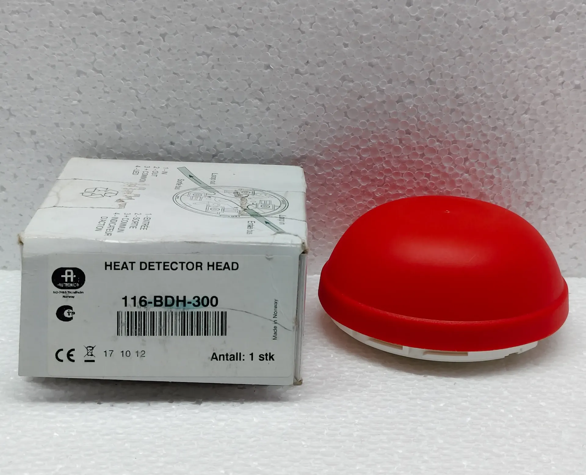 AUTRONICA 116-BDH-300 HEAT DETECTOR HEAD