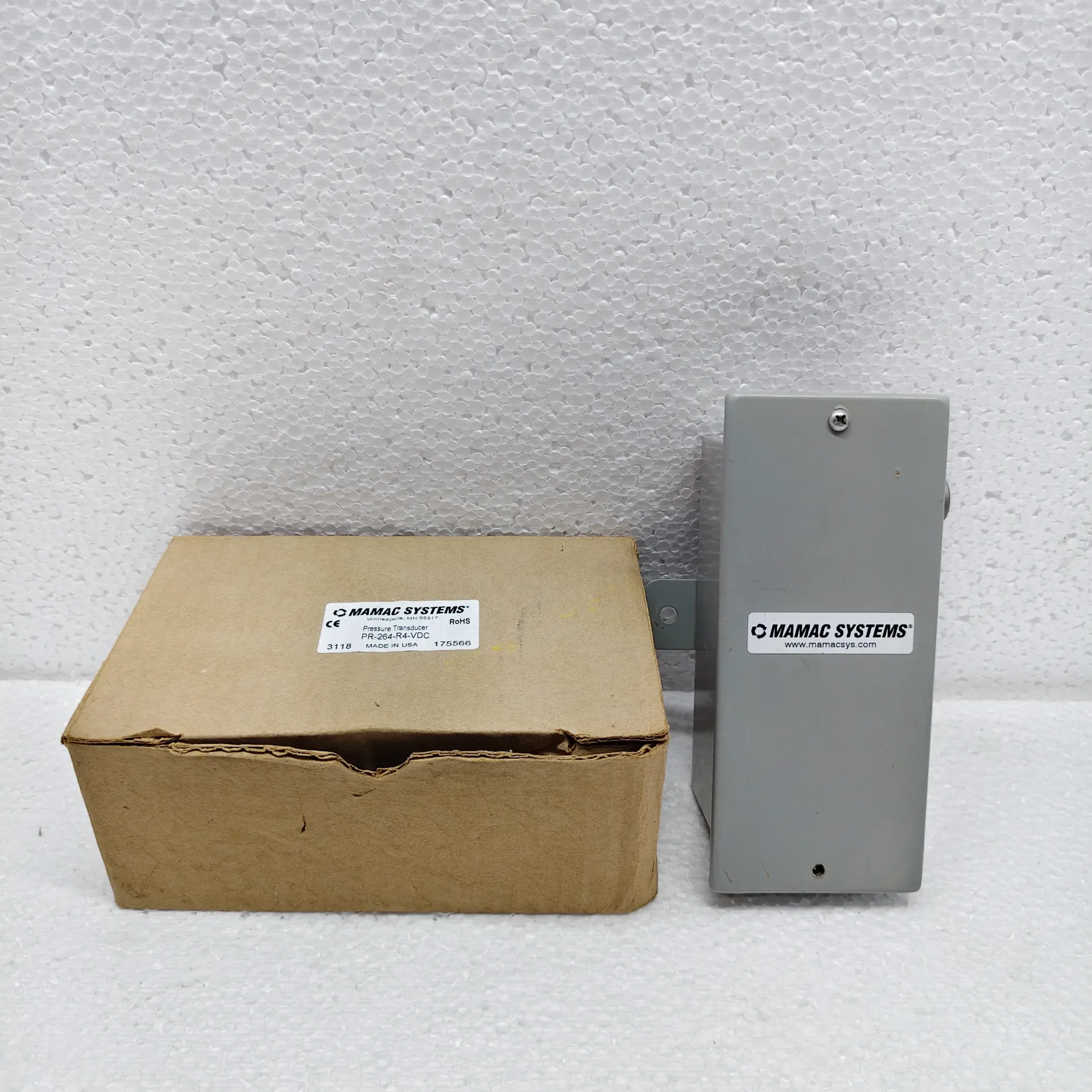 MAMAC SYSTEMS PR-264-R4-VDC PRESSURE TRANSDUCER
