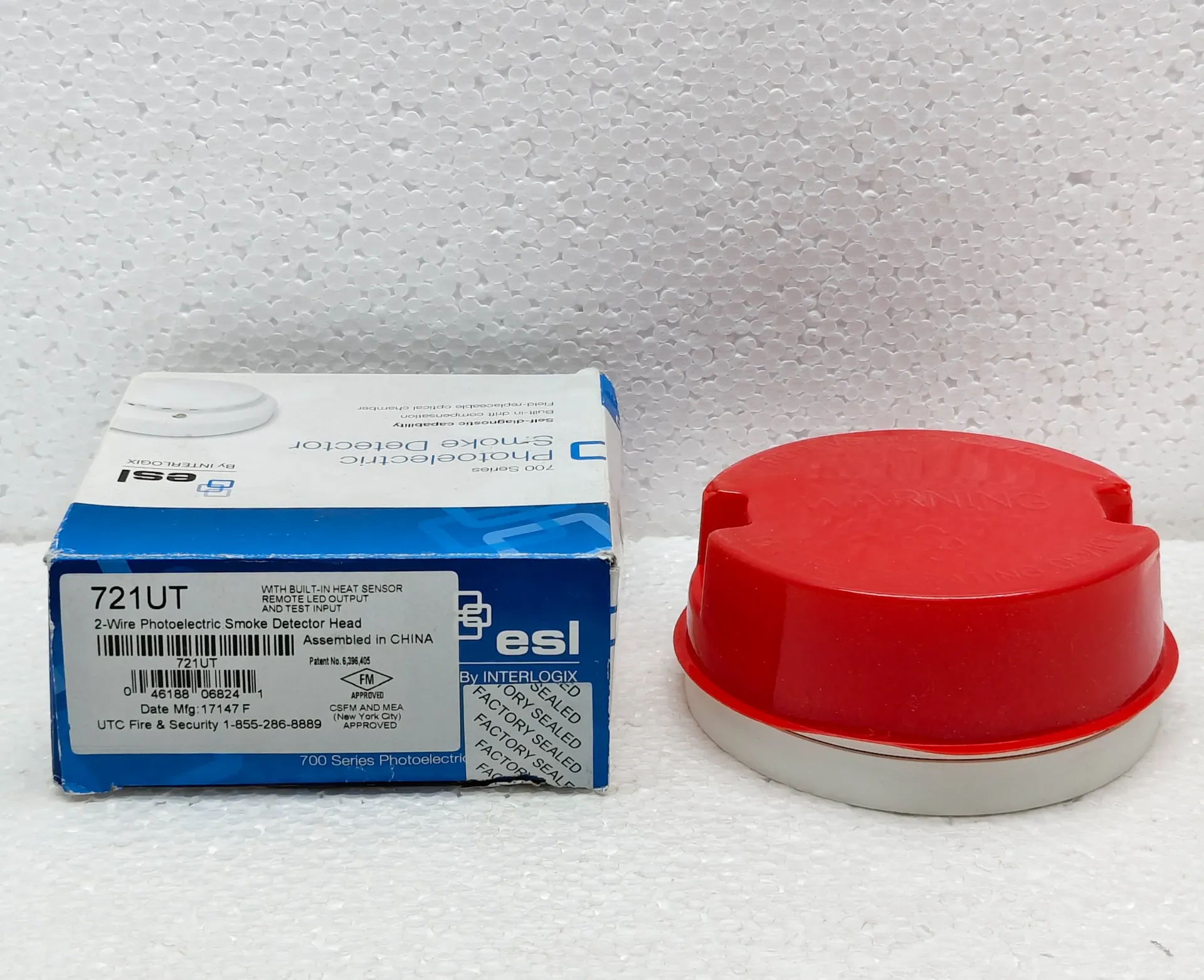 ESL 721UT PHOTOELECTRIC 700 SERIES SMOKE DETECTOR HEAD