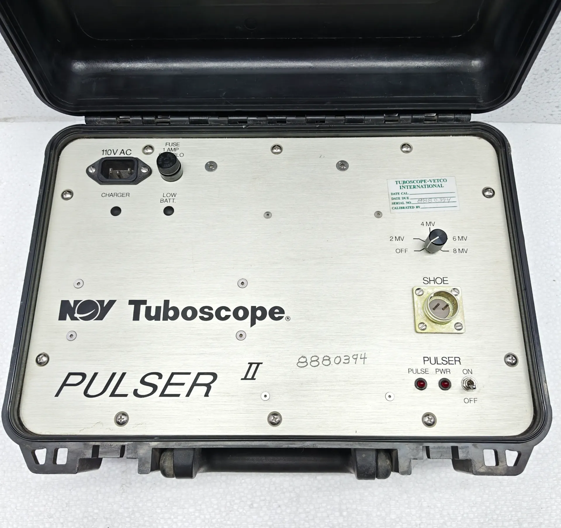 NOV TUBOSCOPE PULSER II MAGNETICE PARTICLE INSPECTION UNIT