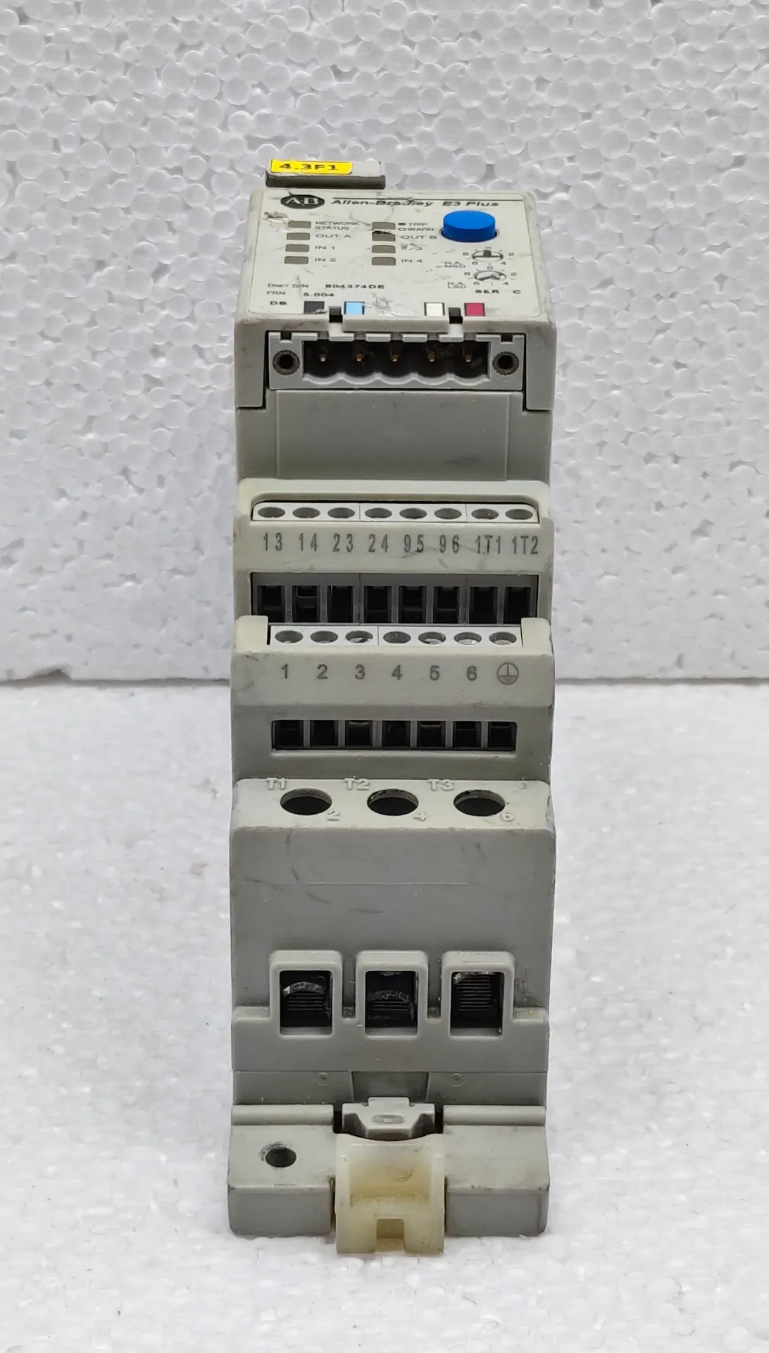 ALLEN BRADLEY E3 PLUS ELECTRONIC OVERLOAD RELAY CAT: 193-EC2AB / 193-ECPM1